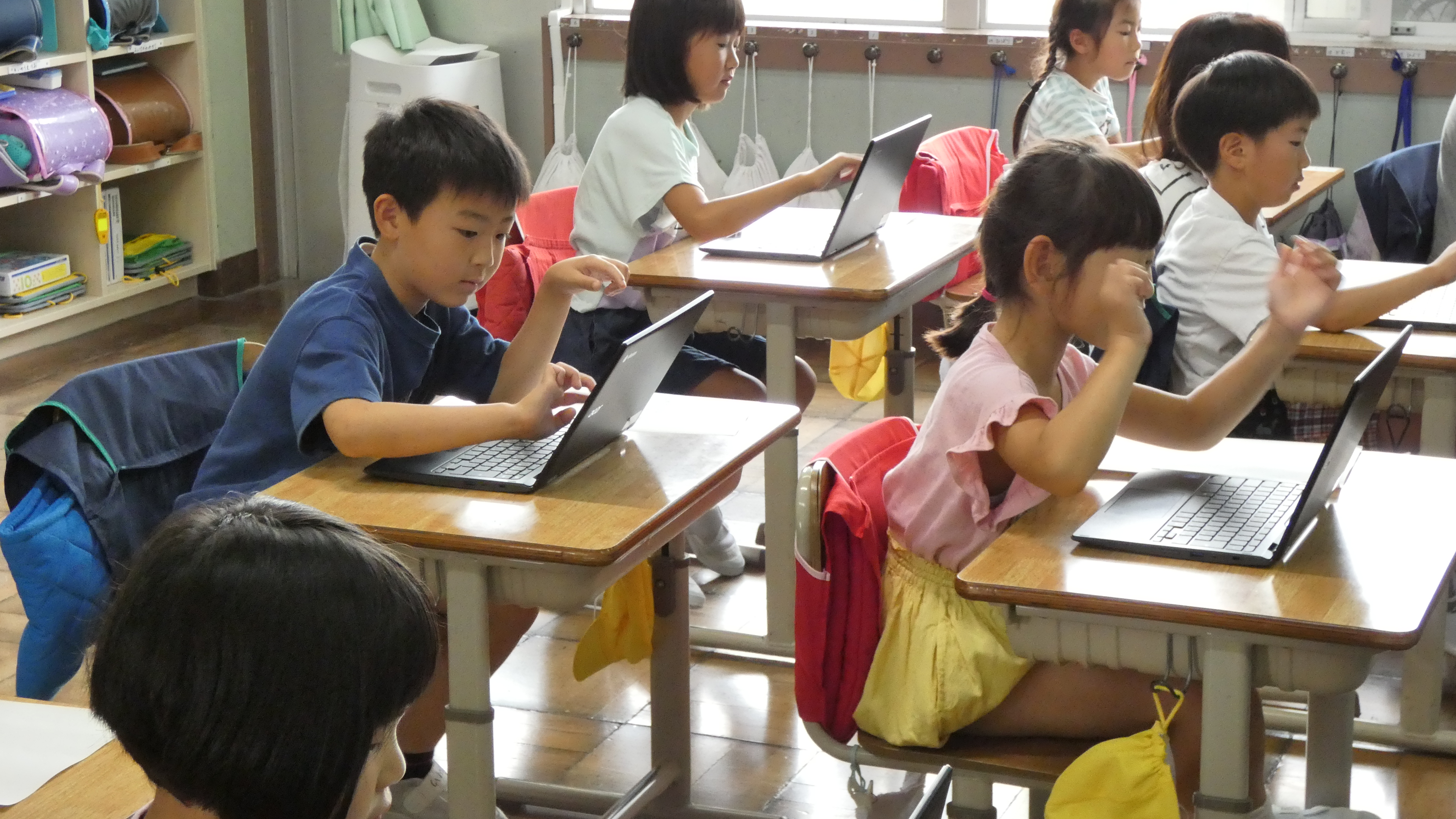 6/13 1年生GIGA開き – 焼津市立大井川東小学校