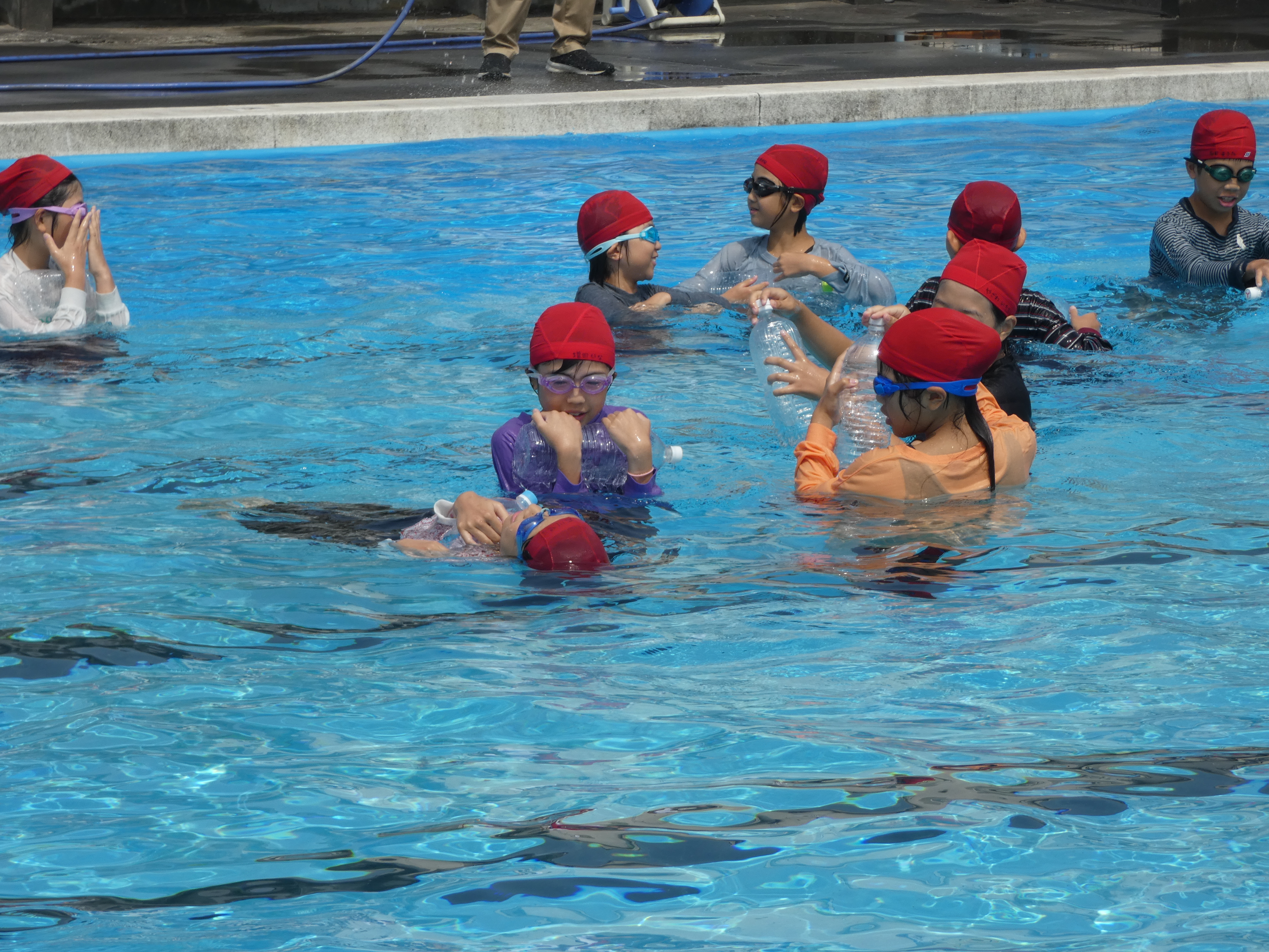 7/8 5,6年生 着衣泳講習 – 焼津市立大井川東小学校