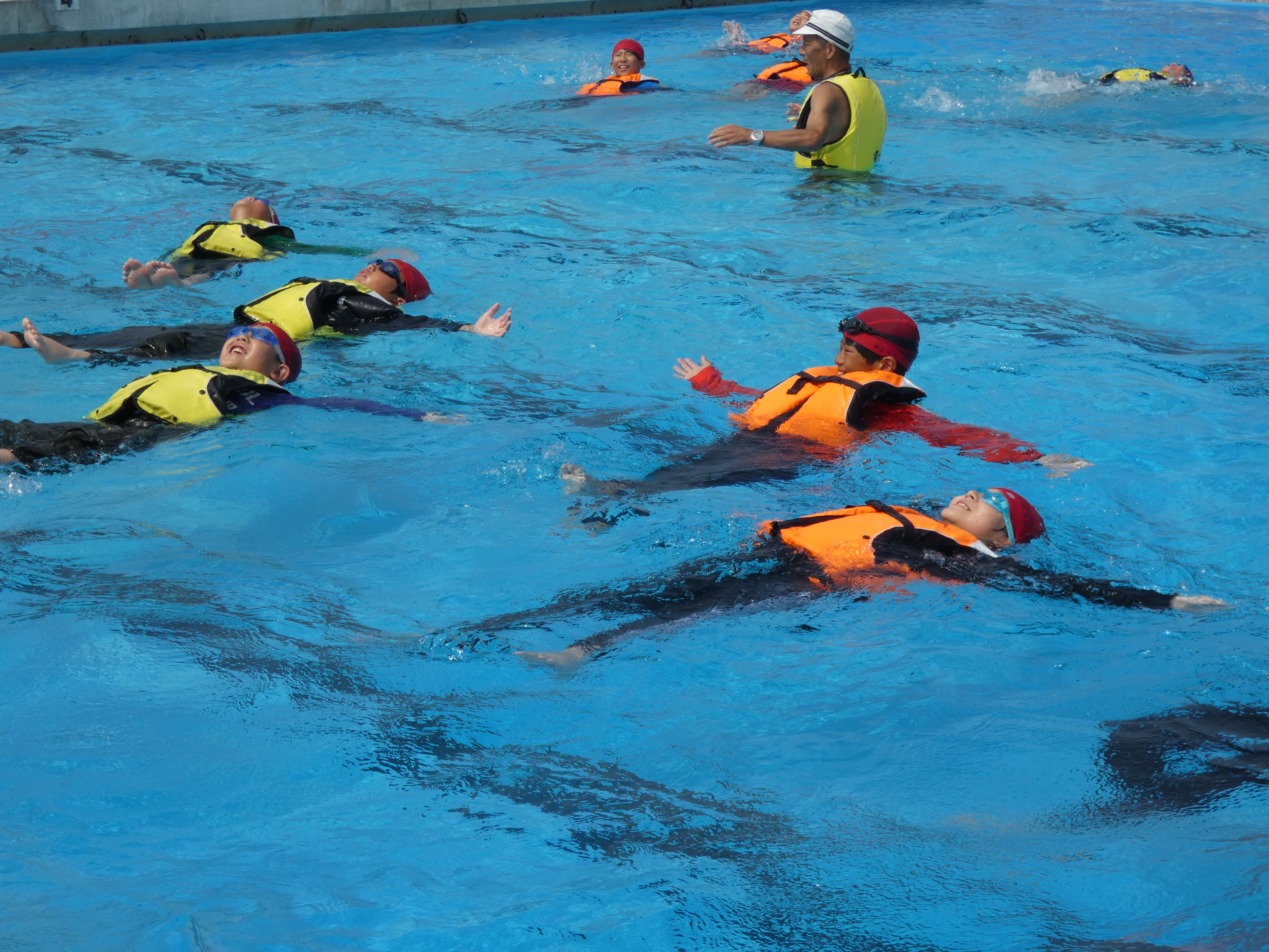 7/8 5,6年生 着衣泳講習 – 焼津市立大井川東小学校